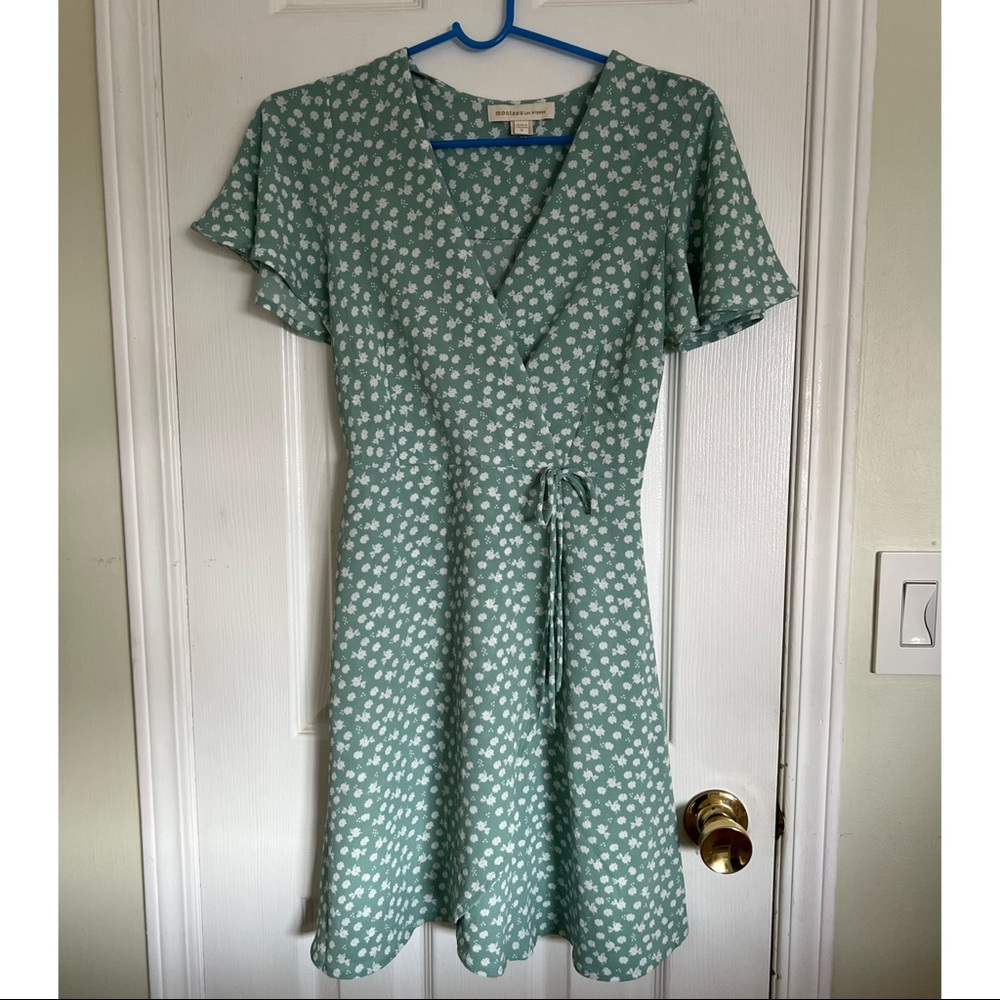 Floral Wrap Dress